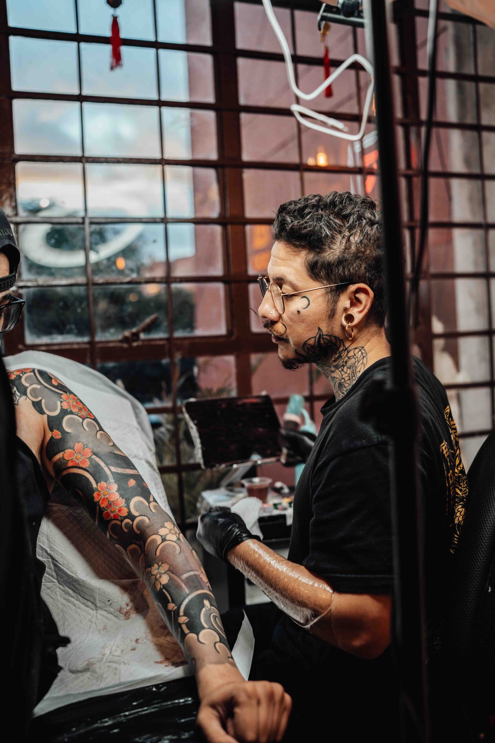 Artista de tattoo oriental en Panamá